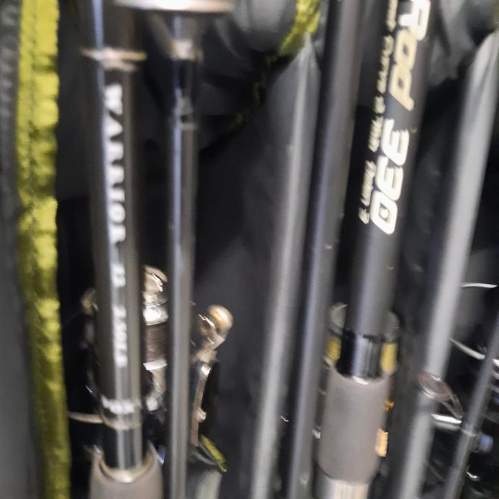 KARPERSET, Watersport en Boten, Hengelsport | Karpervissen, Zo goed als nieuw, Complete set, Ophalen