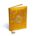 Notitieboek Fluweel – Geel met Zon – 20 x 15 cm, Verzenden, Nieuw