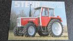 Steyr 8070 oldtimertractor 1983 folder, Verzenden, Zo goed als nieuw, Gebruiksvoorwerp