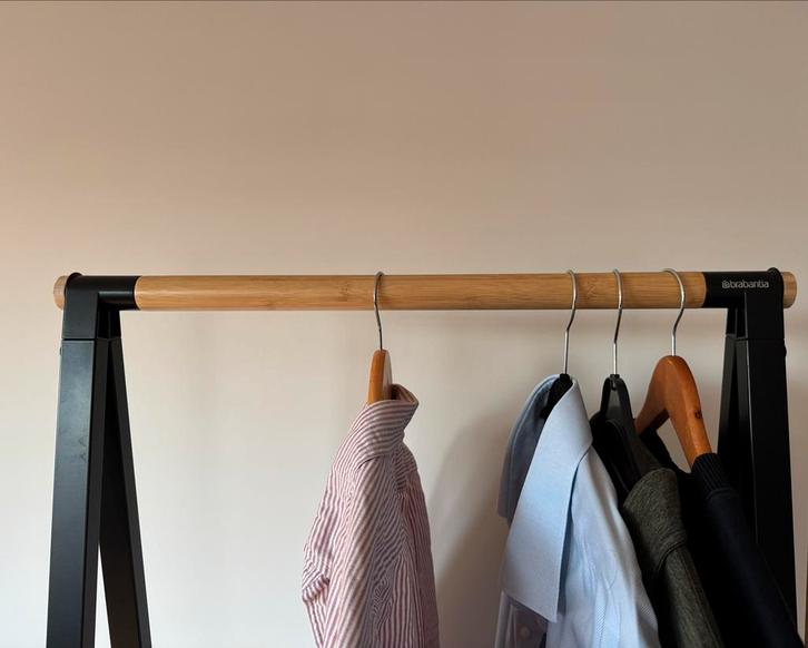 Brabantia Linn Kledingrek - Klein, Zwart - Goede Staat, Kleding | Dames, Kledingrekken, Zo goed als nieuw, Ophalen