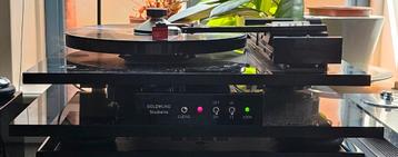 Goldmund Studietto T5 tangentiale draaitafel, uniek,serviced beschikbaar voor biedingen