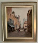 Costa - Geanimeerd Straatzicht, Olieverf, Ophalen