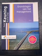 Grondslagen van het management - Keuning & de Lange, Boeken, Ophalen of Verzenden, Zo goed als nieuw, Management, Noordhoff Uitgevers