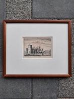 Ets van 't Slot te Abkou, Abcoude, Antiek en Kunst, Kunst | Etsen en Gravures, Ophalen of Verzenden