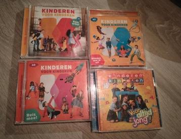 Kinderen voor Kinderen CD's - 4 Stuks beschikbaar voor biedingen
