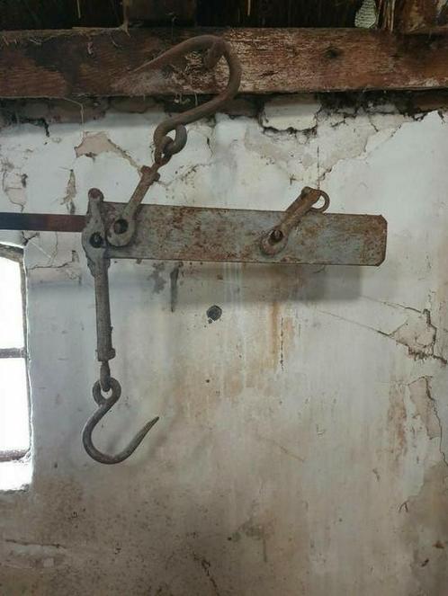 antieke Waag, zeldzaam formaat., Antiek en Kunst, Antiek | Gereedschap en Instrumenten, Ophalen