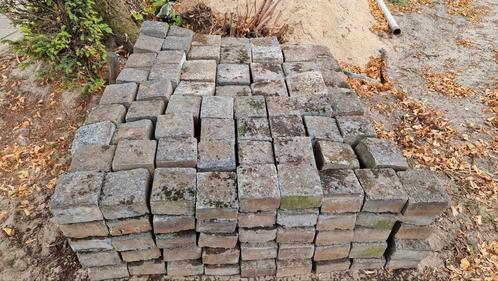 Koperslakkeien, Tuin en Terras, Tegels en Klinkers, Gebruikt, Overige typen, Beton, 10 m² of meer, Ophalen
