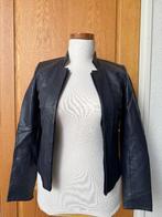 Claudia Sträter leren jasje donkerblauw maat 36/S, Kleding | Dames, Blauw, Nieuw, Ophalen of Verzenden, Claudia Sträter