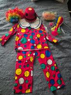 Carnavals clowns pak NIEUW  maat 128, Ophalen of Verzenden, Nieuw, Maat 34 (XS) of kleiner, Carnaval