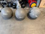 Medicine gewicht bal ballen 6-7-8 kg gewichten, Sport en Fitness, Fitnessmaterialen, Gebruikt, 3 x, 7-8-9 kg, Ophalen of Verzenden