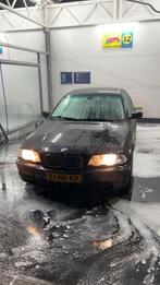 BMW 3-Serie 1.9 I 77KW 316 2001 Zwart, Auto's, BMW, 13 km/l, Achterwielaandrijving, 4 cilinders, Zwart