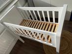 Hoogglans Wit wieg - Compact Formaat, Kinderen en Baby's, Ophalen, Zo goed als nieuw, Ledikant
