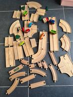 Houten trein / auto baan, Ophalen of Verzenden, Zo goed als nieuw