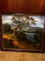 Schilderij landschap met boom, Ophalen