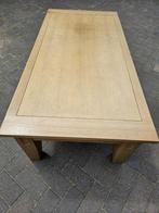 Teak houten salontafel, Huis en Inrichting, Tafels | Salontafels, Ophalen, Gebruikt, 100 tot 150 cm, Teakhout