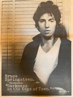 Paginagrote A3 advertentie BRUCE SPRINGSTEEN Darkness releas, Cd's en Dvd's, Ophalen of Verzenden