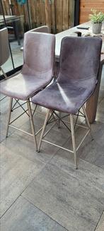2 bartafel krukken  stoelen van het merk xoon, Huis en Inrichting, 2 krukken, Ophalen, Zo goed als nieuw, 60 tot 90 cm