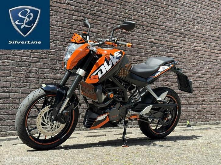 KTM 200 Duke, lage km. stand, vol met opties, Motoren, Motoren | KTM, Bedrijf, Toermotor, 12 t/m 35 kW