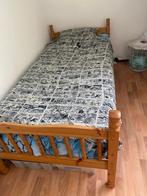 Bed, Huis en Inrichting, Slaapkamer | Bedden, 90 cm, Gebruikt, Eenpersoons, Bruin