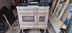 Boretti fornuis – 2 ovens, wokbrander, teppanyaki & spit, Ophalen, Gebruikt, 50 tot 100 cm, Minder dan 100 cm