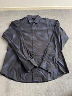 Pierre Pierre Cardin Blauw design overhemd 39/40 M ZGAN, Blauw, Pierre Cardin, Zo goed als nieuw, Halswijdte 39/40 (M)