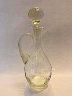 Elegante glazen karaf met bolstop – 33 cm hoog, Ophalen of Verzenden