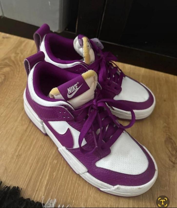 Nike Sneakers Paars/Wit - Zo Goed Als Nieuw, Kleding | Dames, Schoenen, Zo goed als nieuw, Sneakers of Gympen, Overige kleuren