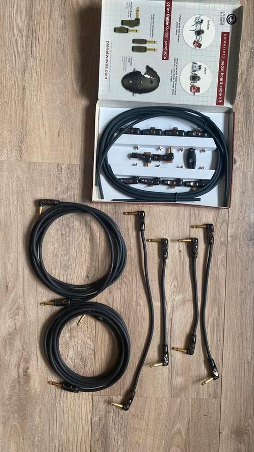 Planet Waves solderless pedalboard cable kit, Muziek en Instrumenten, Kabels en Stekkers, Zo goed als nieuw, Instrument, Ophalen of Verzenden