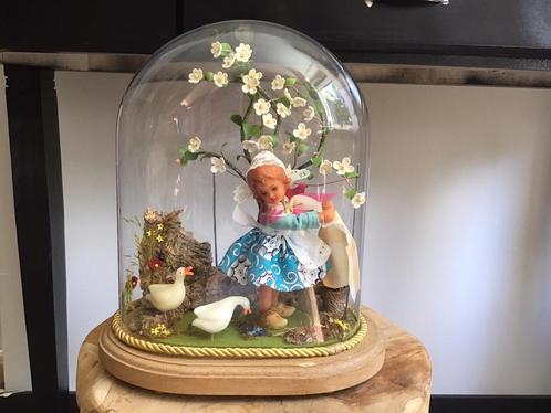 Wassen beeld,klarissen klooster,ganzen boerin brocante stolp, Huis en Inrichting, Woonaccessoires | Stolpen, Gebruikt, Ophalen