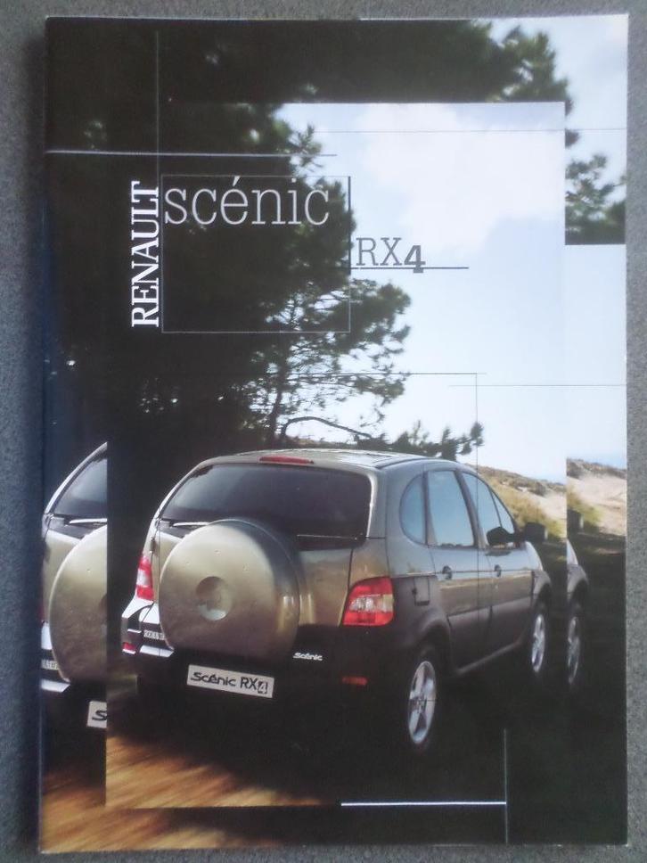 Renault Scénic RX4 Brochure, Boeken, Auto's | Folders en Tijdschriften, Zo goed als nieuw, Renault, Ophalen of Verzenden
