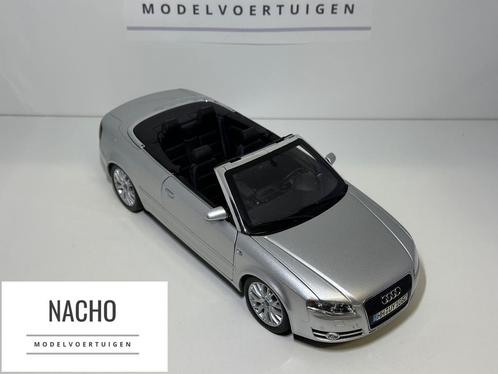 Audi A4 Cabriolet (2006) | Norev Dealer | schaal 1:18 | ZGAN, Hobby en Vrije tijd, Modelauto's | 1:18, Zo goed als nieuw, Norev