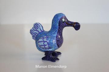 Uniek 100% Handgemaakt Beeldje Dodo / Vogel Kunst Nieuw  beschikbaar voor biedingen
