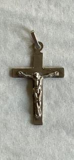 Platina Kruisje met Jezus - ruim 1 gram., Ophalen of Verzenden
