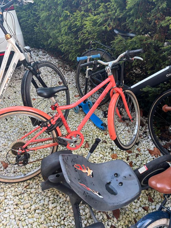 24 inch kinderfiets - Riverside 500, Fietsen en Brommers, Fietsen | Meisjes, Gebruikt, 24 inch, Handrem, Ophalen