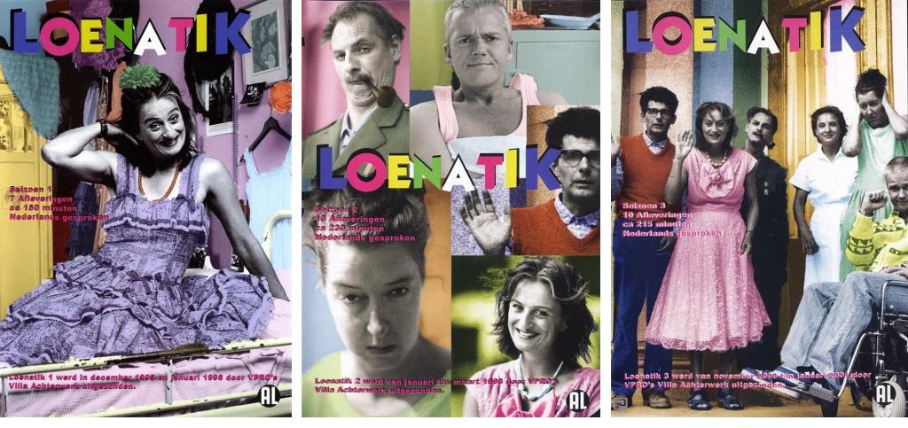 Loenatik - De Complete TV-Serie (3xDVD SET) Seizoen 1+2+3, Alle leeftijden, Ophalen of Verzenden, Zo goed als nieuw, Komedie