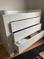 Commode wit, Kinderen en Baby's, Kinderkamer | Commodes en Kasten, Gebruikt, 50 tot 70 cm, Ophalen of Verzenden, 100 cm of meer