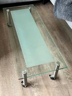 Moderne salontafel met veiligheidsglas, Minder dan 50 cm, 100 tot 150 cm, Minder dan 50 cm, Modern