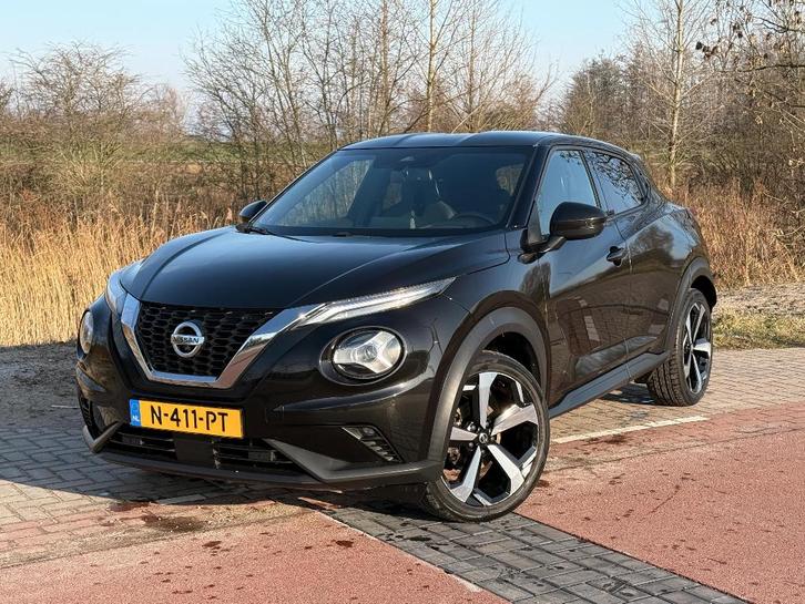 Nissan Juke Tekna Zwart Automaat 2021 | Bose 360 Trekhaak, Auto's, Nissan, Particulier, Juke, 360° camera, ABS, Achteruitrijcamera