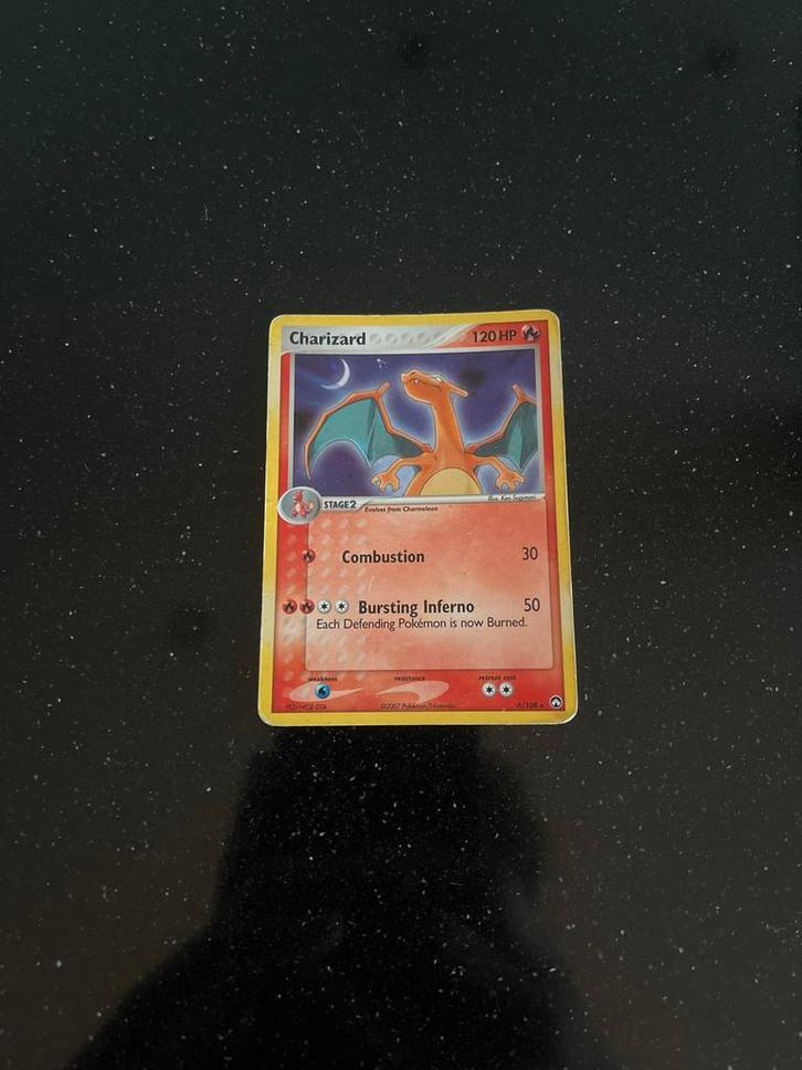 Pokémon TCG Charizard-kaart uit de EX Power Keepers-set., Hobby en Vrije tijd, Verzamelkaartspellen | Pokémon, Gebruikt, Losse kaart