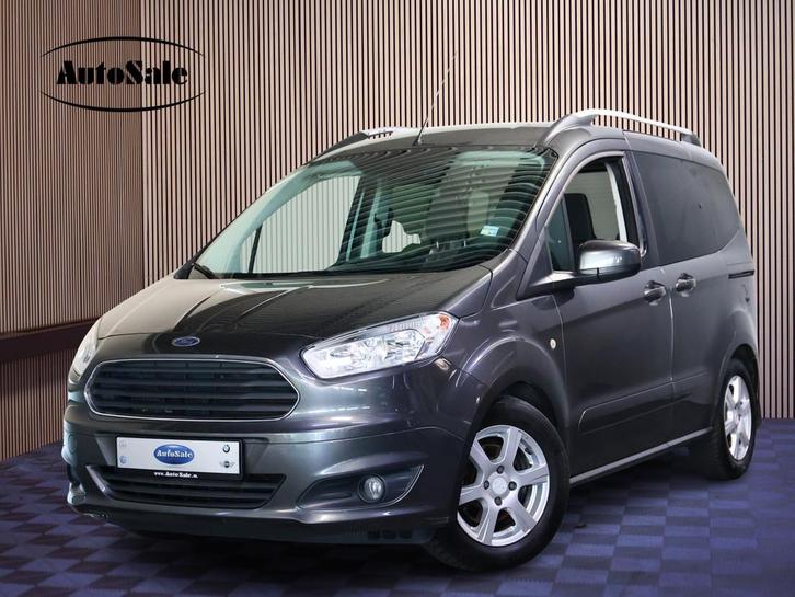 Ford Tourneo Courier 1.0 Titanium NAVI BT CAMERA STOELVW PDC, Auto's, Ford, Bedrijf, Te koop, Tourneo Courier, ABS, Achteruitrijcamera