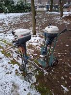 2x  buitenboordmotor evinrude yachtwin 4pk vintage, Ophalen, Gebruikt, Motor en Techniek