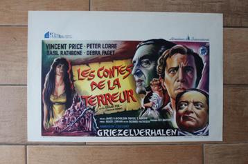 filmaffiche Tales Of Terror 1962 Vincent Price filmposter beschikbaar voor biedingen