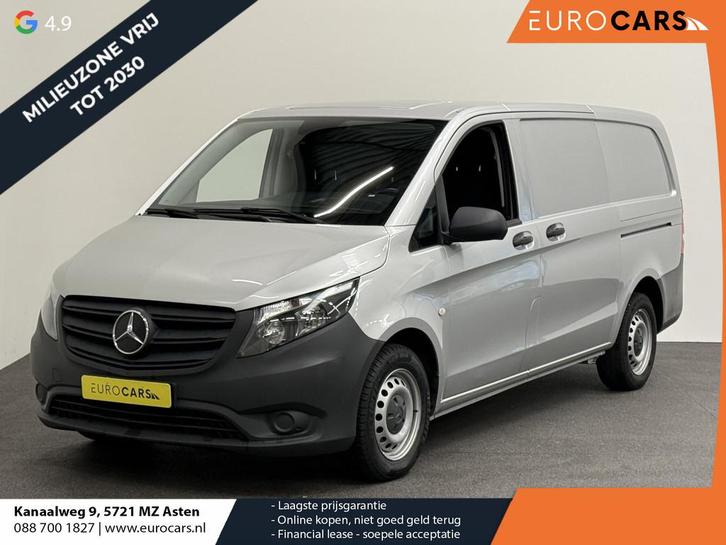 Mercedes-Benz Vito 114 CDI 136 pk Lang Automaat Trekhaak 3-z, Auto's, Bestelauto's, Bedrijf, Te koop, ABS, Adaptive Cruise Control