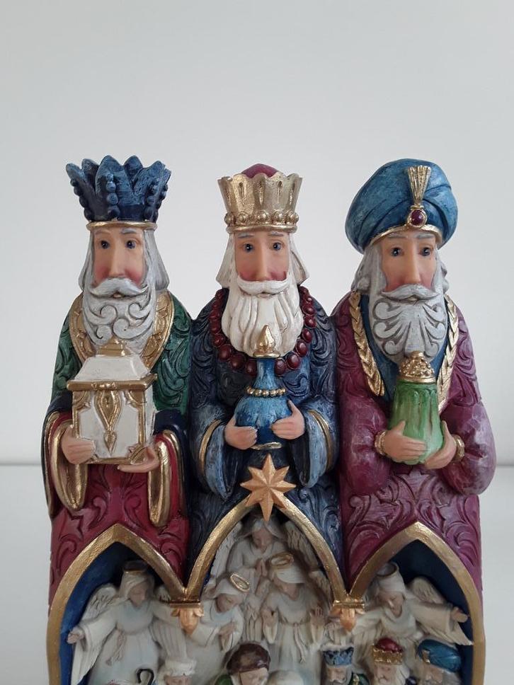Drie koningen diorama Jim Shore nieuw in doos, Diversen, Kerst, Nieuw, Ophalen of Verzenden
