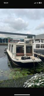 Westlander platbodem casco polyester opbouw boot tinyhouse, Watersport en Boten, Ophalen of Verzenden