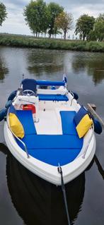 Boot Topcraft 430 Sloep met nieuwe motor 9.9pk en trailer, Watersport en Boten, Ophalen, Gebruikt, Minder dan 70 pk, 3 tot 6 meter