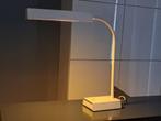 retro vintage jaren 60 bureaulamp, wit buigbaar stijl HALA, Ophalen of Verzenden, Huis en Inrichting