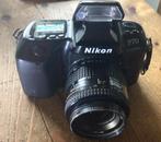 NIKON F 70 met NIKON AF NIKKOR 35- 70 mm lens, Spiegelreflex, Ophalen of Verzenden, Zo goed als nieuw, Nikon