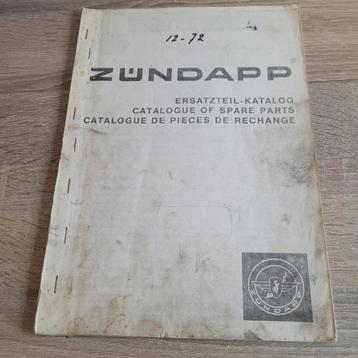 Zundapp 517-35L5 GTS Super Oranje onderdelenboek 12-1972 beschikbaar voor biedingen