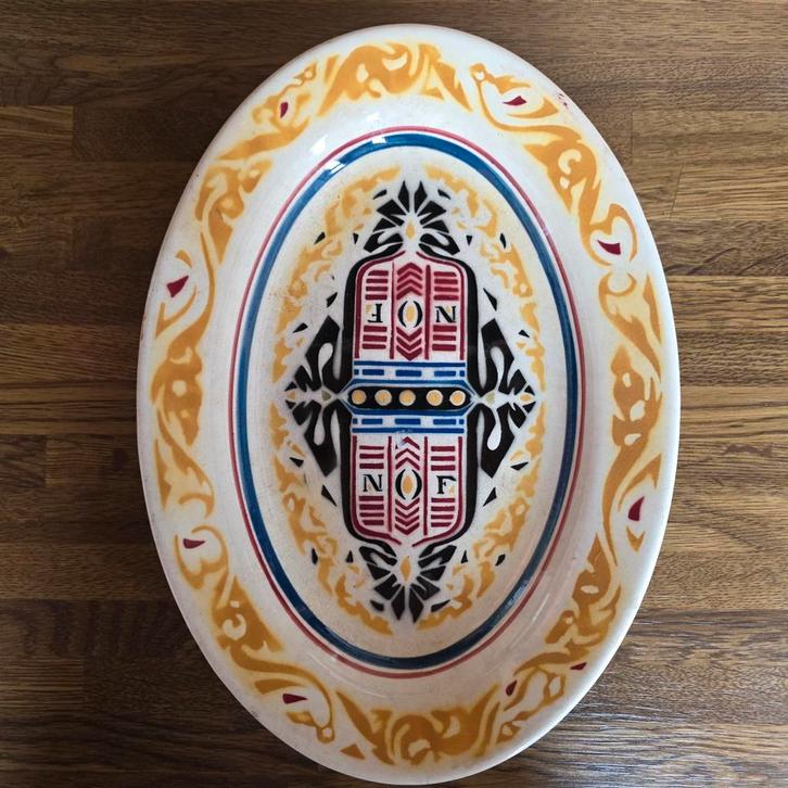 Aardewerk Schaal Petrus Regout Amsterdamse School, Antiek en Kunst, Antiek | Schalen, Ophalen of Verzenden